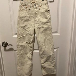 Levi's Ribcage Corduroy Pants